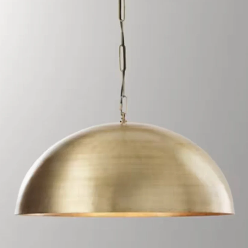Dome Brass Light Fixture - Ref. 1803